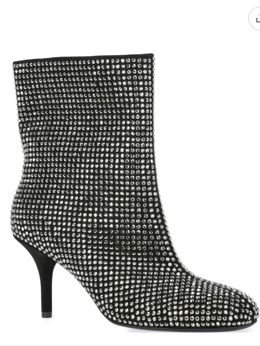 NWT Scoop Women's Rhinestone Embellished Heeled Booties